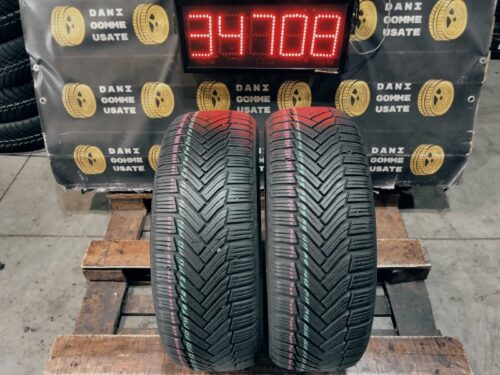 2 Gomme usate 205 55 16 Pneumatici Invernali MICHELIN