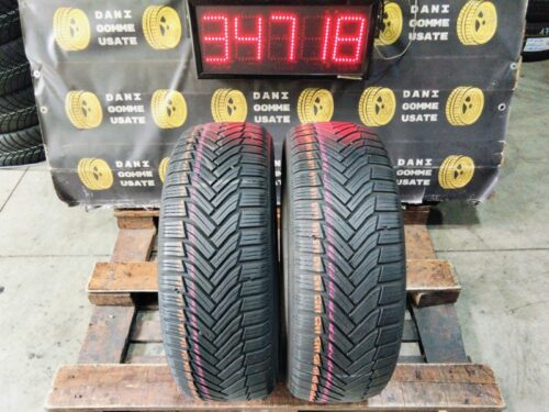 2 Gomme usate 205 55 16 Pneumatici Invernali MICHELIN
