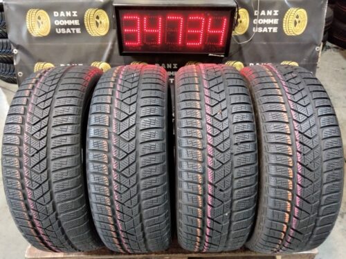 4 Gomme usate 215 60 16 Pneumatici Invernali PIRELLI