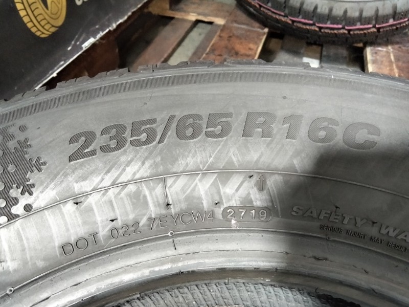 2 Gomme usate 235 65 16 C Pneumatici Invernali KUMHO 2 Gomme usate 235 65 16 C Pneumatici Invernali KUMHO