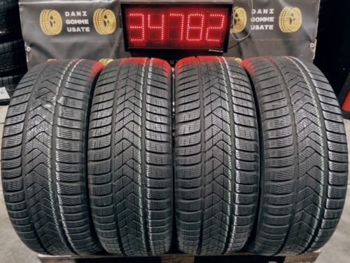 4 Gomme usate 225 55 18 Pneumatici Invernali PIRELLI