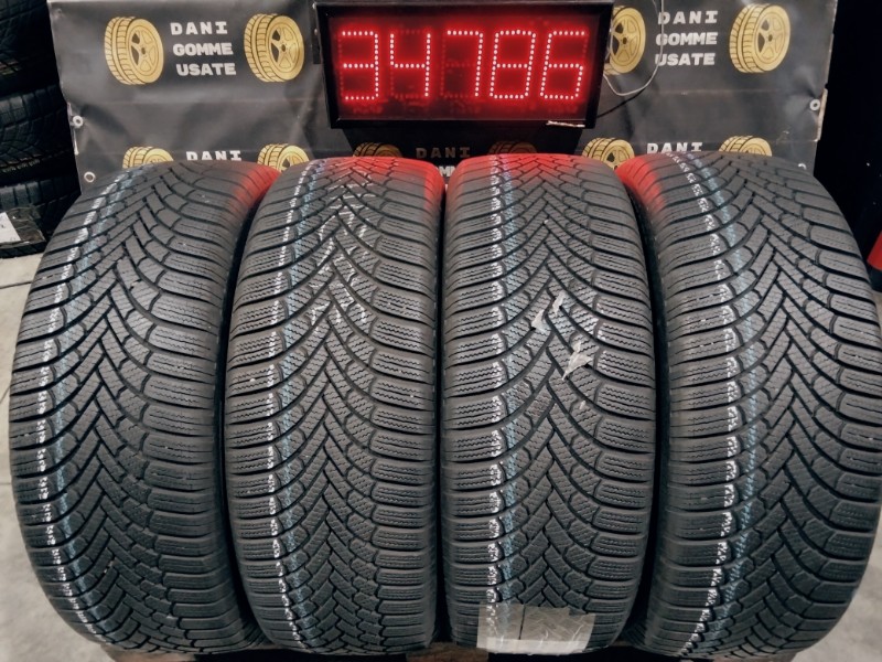 4 Gomme usate 225 55 18 Pneumatici Invernali BRIDGESTONE 4 Gomme usate 225 55 18 Pneumatici Invernali BRIDGESTONE
