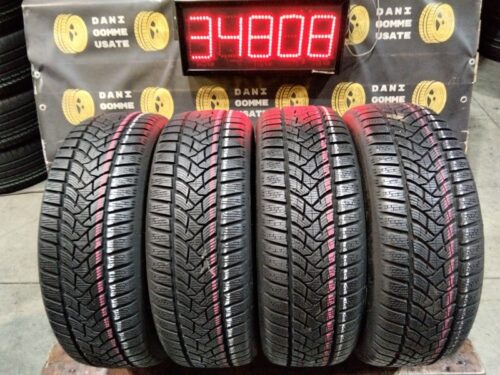 4 Gomme usate 195 55 16 Pneumatici Invernali DUNLOP