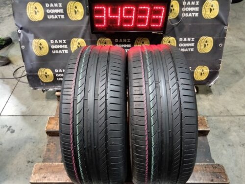 2 Gomme usate 245 45 19 Pneumatici Estivi CONTINENTAL