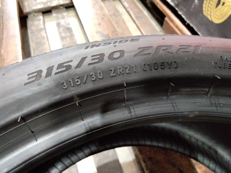 2 Gomme usate 315 30 21 Pneumatici Estivi PIRELLI 2 Gomme usate 315 30 21 Pneumatici Estivi PIRELLI