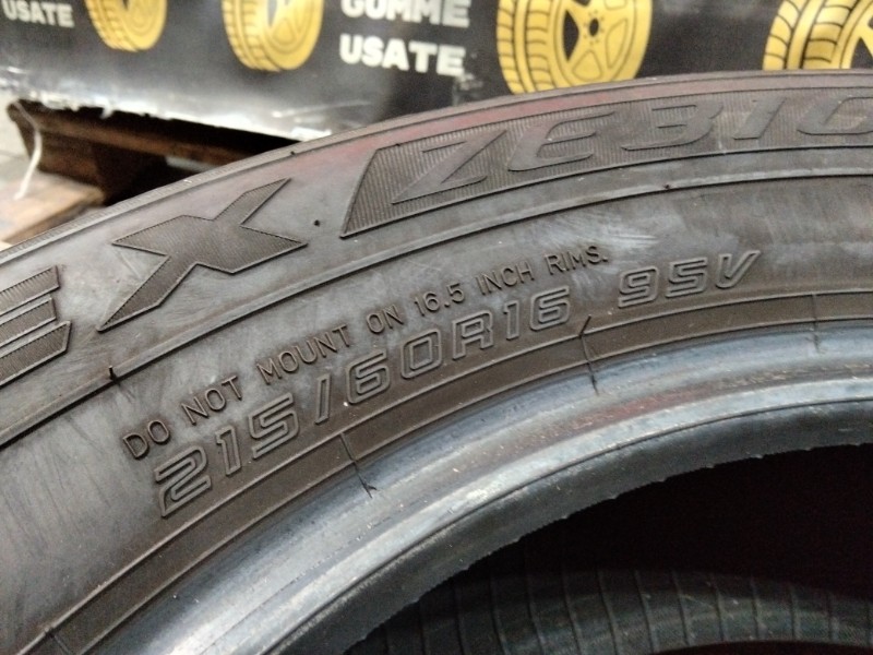 2 Gomme usate 215 60 16 Pneumatici Estivi FALKEN 2 Gomme usate 215 60 16 Pneumatici Estivi FALKEN