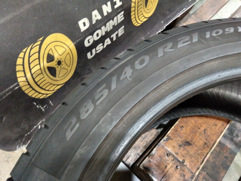 2 Gomme usate 285 40 21 Pneumatici Estivi PIRELLI 2 Gomme usate 285 40 21 Pneumatici Estivi PIRELLI