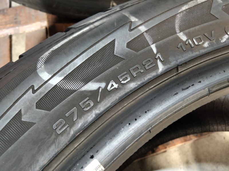 4 Gomme usate 275 45 21 Pneumatici Invernali GOODYEAR 4 Gomme usate 275 45 21 Pneumatici Invernali GOODYEAR