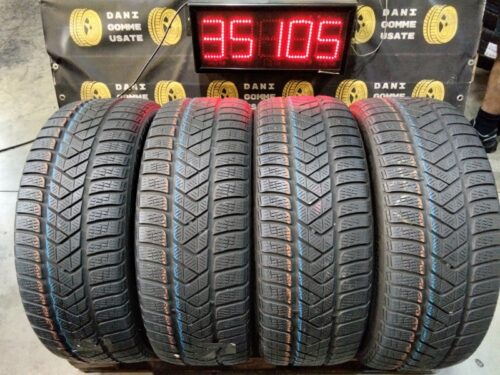 4 Gomme usate 235 45 19 Pneumatici Invernali PIRELLI