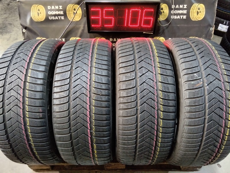 4 Gomme usate 255 40 20 Pneumatici Invernali PIRELLI 4 Gomme usate 255 40 20 Pneumatici Invernali PIRELLI