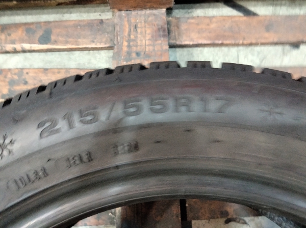 2 Gomme usate 215 55 17 Pneumatici Invernali DUNLOP 2 Gomme usate 215 55 17 Pneumatici Invernali DUNLOP