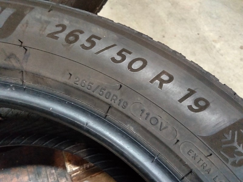 4 Gomme usate 265 50 19 Pneumatici Invernali MICHELIN 4 Gomme usate 265 50 19 Pneumatici Invernali MICHELIN
