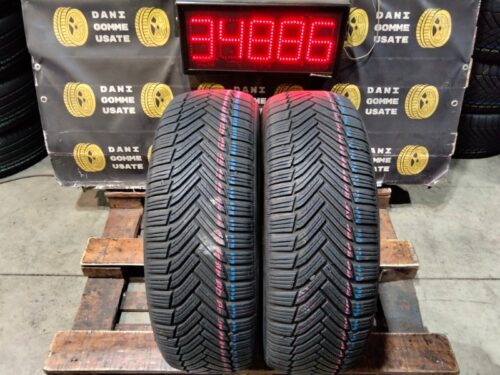 2 Gomme usate 215 60 17 Pneumatici Invernali MICHELIN