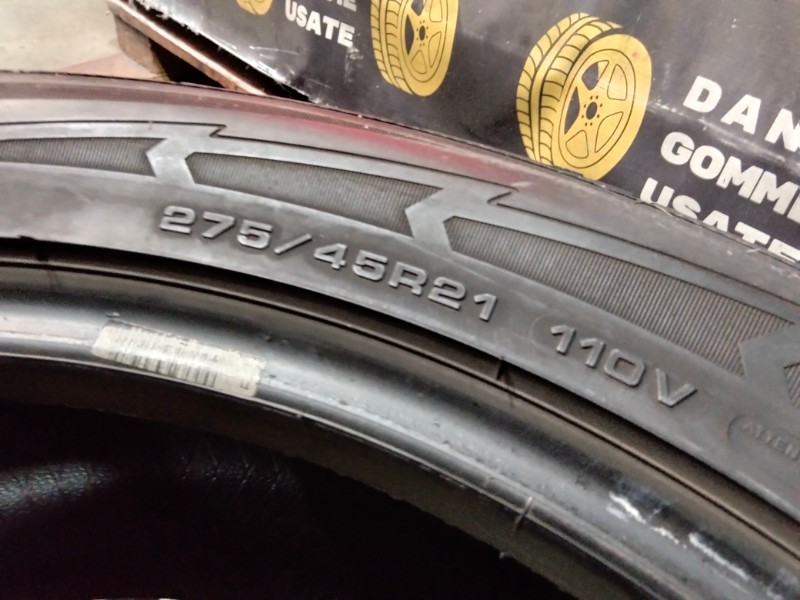 2 Gomme usate 275 45 21 Pneumatici Invernali GOODYEAR 2 Gomme usate 275 45 21 Pneumatici Invernali GOODYEAR