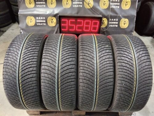 4 Gomme usate 255 40 21 Pneumatici Invernali MICHELIN