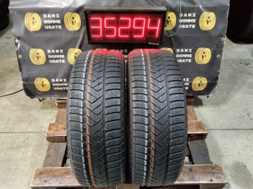 2 Gomme usate 225 55 18 Pneumatici Invernali PIRELLI