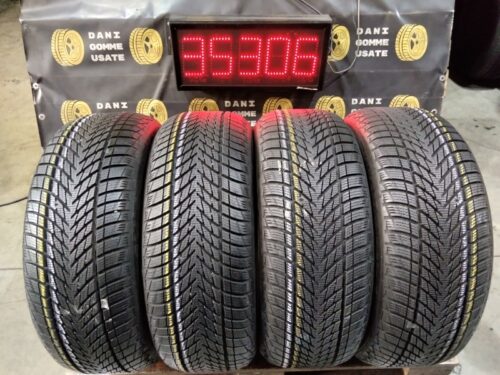 4 Gomme usate 225 50 18 Pneumatici Invernali GOODYEAR