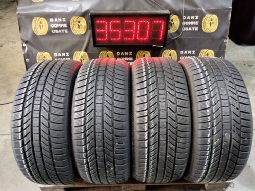 4 Gomme usate 245 45 18 Pneumatici Invernali CONTINENTAL