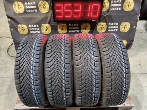 4 Gomme usate 185 65 15 Pneumatici Invernali PIRELLI