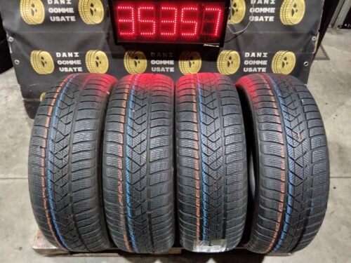 4 Gomme usate 205 55 17 Pneumatici Invernali PIRELLI