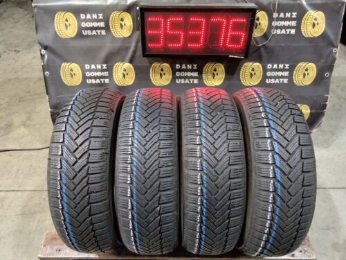 4 Gomme usate 185 65 15 Pneumatici Invernali MICHELIN
