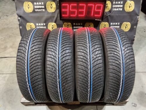 4 Gomme usate 215 65 16 Pneumatici Invernali MICHELIN