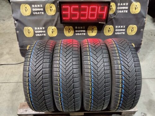 4 Gomme usate 195 55 16 Pneumatici Invernali MICHELIN