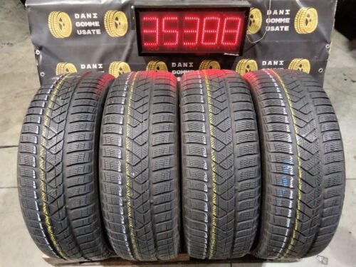4 Gomme usate 225 55 18 Pneumatici Invernali PIRELLI