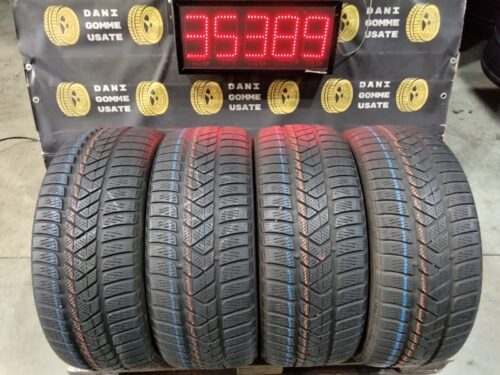 4 Gomme usate 225 40 18 Pneumatici Invernali PIRELLI