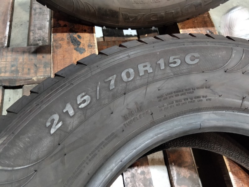 2 Gomme usate 215 70 15 C Pneumatici Estivi FULDA 2 Gomme usate 215 70 15 C Pneumatici Estivi FULDA