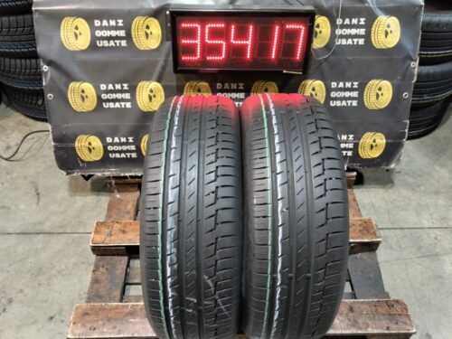 2 Gomme usate 225 55 18 Pneumatici Estivi CONTINENTAL