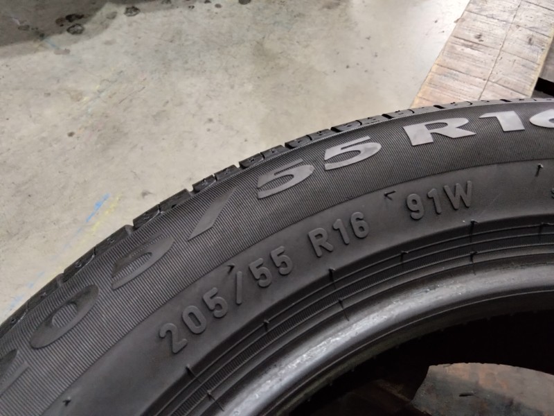 4 Gomme usate 205 55 16 Pneumatici Estivi PIRELLI 4 Gomme usate 205 55 16 Pneumatici Estivi PIRELLI