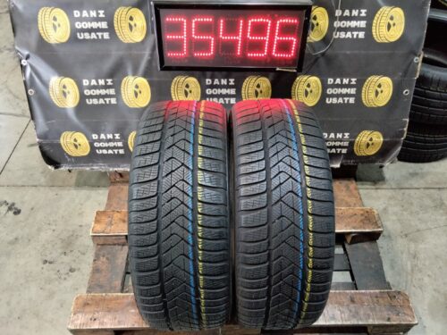 2 Gomme usate 225 50 17 Pneumatici Invernali PIRELLI