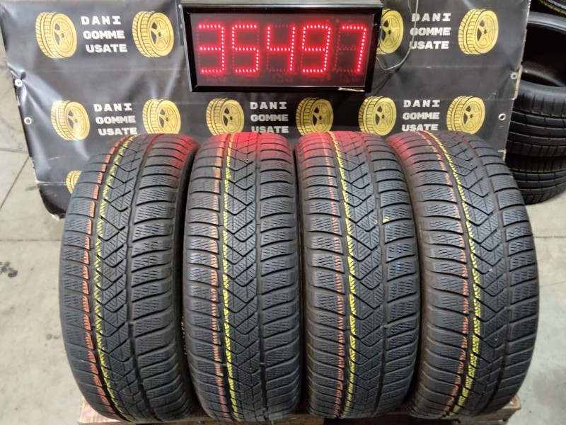 4 Gomme usate 205 60 16 Pneumatici Invernali PIRELLI 4 Gomme usate 205 60 16 Pneumatici Invernali PIRELLI
