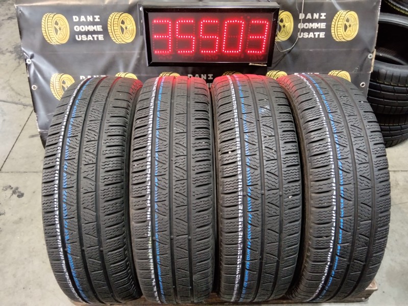 4 Gomme usate 215 75 16 C Pneumatici Invernali PIRELLI 4 Gomme usate 215 75 16 C Pneumatici Invernali PIRELLI