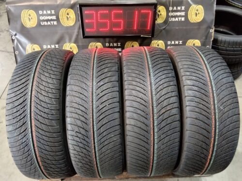 4 Gomme usate 235 55 18 Pneumatici Invernali MICHELIN
