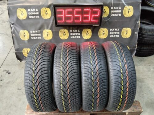 4 Gomme usate 185 65 15 Pneumatici Invernali KLEBER