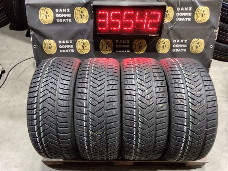 4 Gomme usate 225 45 17 Pneumatici Invernali PIRELLI 4 Gomme usate 225 45 17 Pneumatici Invernali PIRELLI