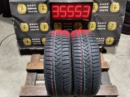 2 Gomme usate 215 55 17 Pneumatici Invernali PIRELLI