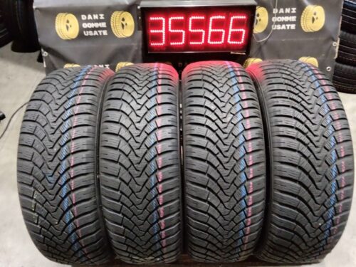 4 Gomme usate 225 60 18 Pneumatici Invernali FALKEN