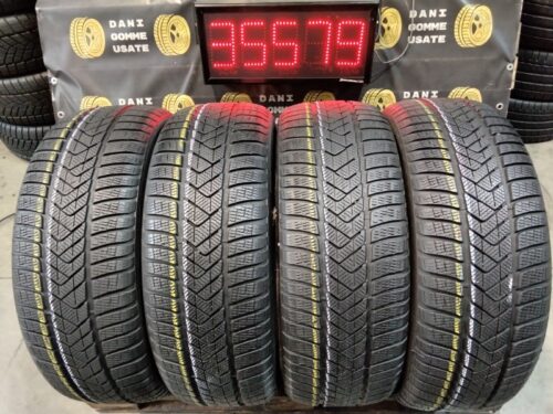 4 Gomme usate 225 55 18 Pneumatici Invernali PIRELLI