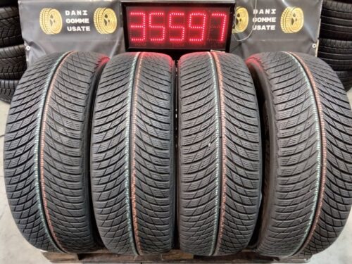 4 Gomme usate 235 60 18 Pneumatici Invernali MICHELIN