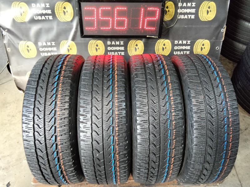 4 Gomme usate 205 65 16 C Pneumatici Invernali GOODYEAR 4 Gomme usate 205 65 16 C Pneumatici Invernali GOODYEAR