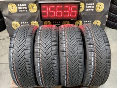 4 Gomme usate 215 65 16 Pneumatici Invernali MICHELIN