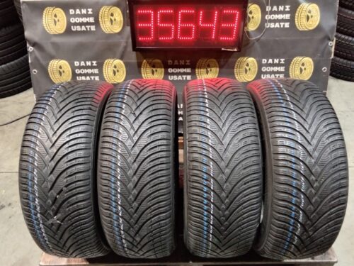 4 Gomme usate 205 55 16 Pneumatici Invernali KLEBER