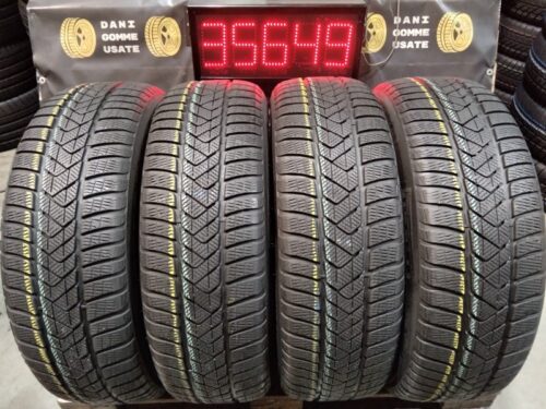 4 Gomme usate 225 60 18 Pneumatici Invernali PIRELLI