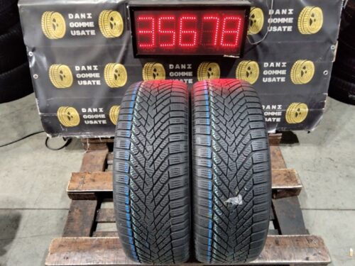 2 Gomme usate 215 55 17 Pneumatici Invernali PIRELLI