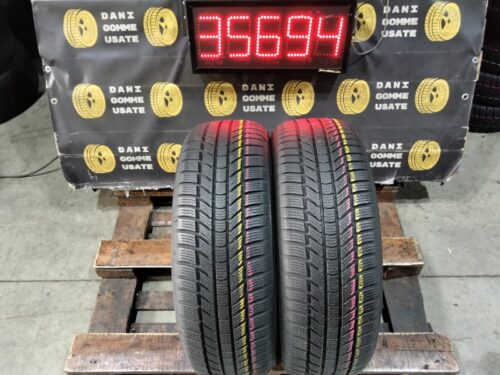 2 Gomme usate 205 55 17 Pneumatici Invernali CONTINENTAL