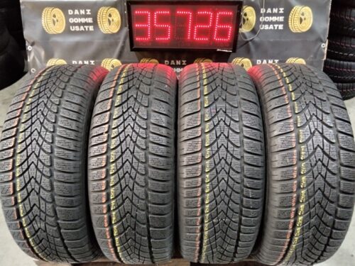4 Gomme usate 225 55 18 Pneumatici Invernali DUNLOP