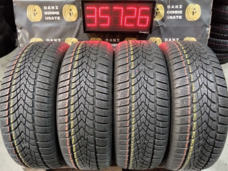 4 Gomme usate 225 55 18 Pneumatici Invernali DUNLOP 4 Gomme usate 225 55 18 Pneumatici Invernali DUNLOP